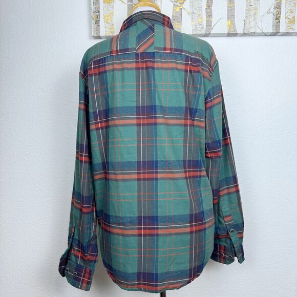 Marmot Men's Anderson Lightweight Flannel Rare Mallard Green Plaid Medium - Picture 5 of 7